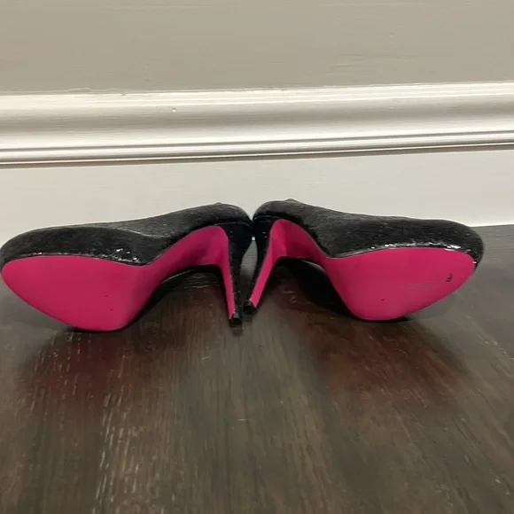 Glitter Pink Bottom HIGH Heels - Picture 5 of 5